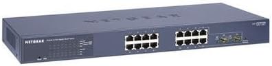 Netgear ProSafe GS716T Ethernet Switch - 16 Port - 2 Slot PROSAFE 16PORT 10/100/1000 KONCERT SMART SWITCH 16 - 10/100/1000Base-T