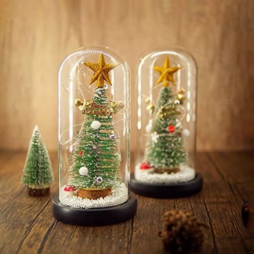 Wooinfeny karácsonyfa Üveg Búra, Meleg Led String Világítás, Karácsonyi Ajándék Gyerekeknek, Fiúknak, Lányoknak, Barátnőm