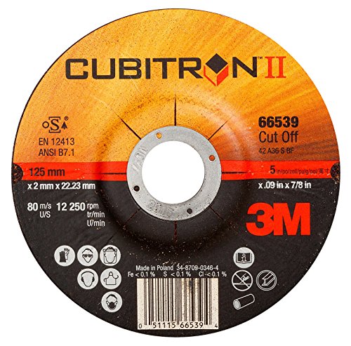 Cubitron II. 66539 3M Cut-Off Kerék, T27 5 x .09 x 7/8