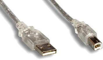 Kentek 3 Méter FT USB 2.0 Type B Kábel AWG 28 Férfi Magas Sebesség M/M Kábel Adatátvitel Fordította: Töltés a PC HDD