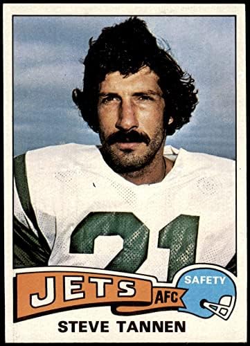 1975 Topps 177 Steve Tannen New York Jets (Foci Kártya) NM+ Jets Floridai