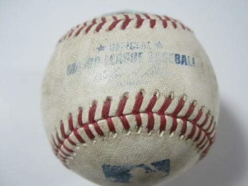 NY Yankees vs Baltimore Orioles Robinson Cano Egyetlen Játék Használt, Baseball, MLB Auth - MLB Baseball Játék, Használt