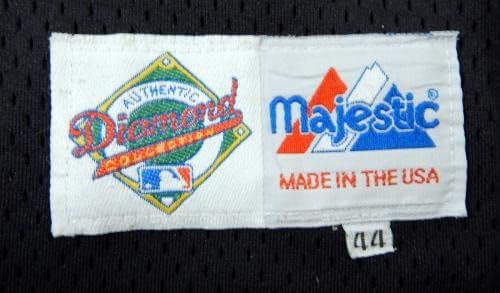1994-96 Houston Astros 68 Játékban Használt Fekete Jersey Névleges Eltávolított 44 DP14985 - Játék Használt MLB Mezek