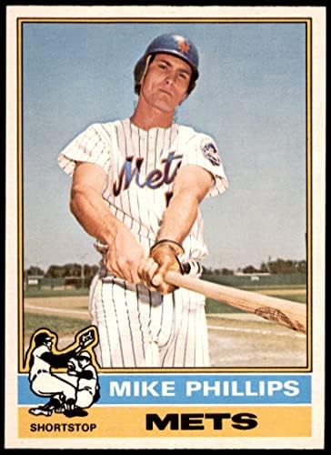 1976 O-Pee-Chee 93 Mike Phillips New York Mets (Baseball Kártya) NM/MT Mets