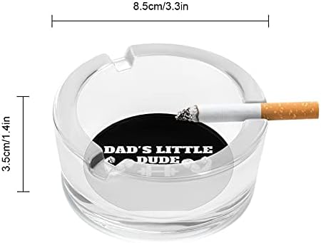 Apa Kis Haver Cigaretta a Dohányzók Üveg Hamutartó hamutartó Az Otthoni Irodai Asztallap Asztal Dekoráció