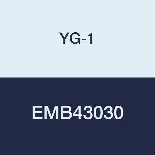 YG-1 EMB43030 3.0 mm Keményfém V7 Malom INOX Sarok Sugara Véget Malom, 4 Fuvola, Rövid, Hosszú, 54 mm Hossz