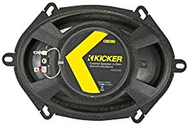KICKER CS Sorozat CSC68 6 x 8 Hüvelyk Autó Audio-Rendszer Hangszóró, Fekete (2 Csomag)