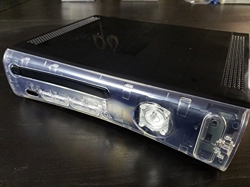 XBOX 360 SZELLEM ESETBEN - Füst Esetben a Tiszta Előlap / HDMI / Kék LED készlet