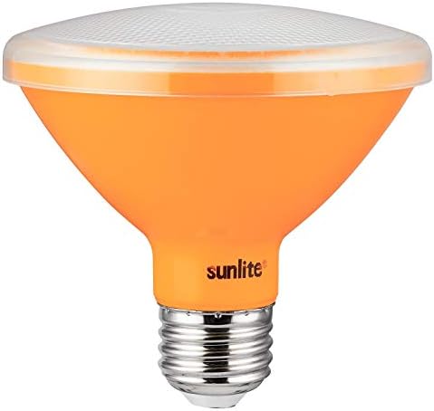 Sunlite 81474 PAR30 LED Rövid Nyak Színes Süllyesztett Villanykörte, 8 Watt (75W Egyenértékű), Közepes (E26) Bázis,