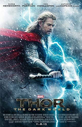 Chris Hemsworth, mint Thor 11 x17 inch Marvel Thor A Sötét Világ Mini Poszter sm