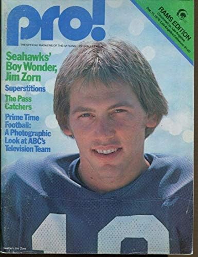 1978-ban a Los Angeles Rams v Cincinnati Bengals Program 12/11 Jim Zorn 52738b30 - NFL Programok