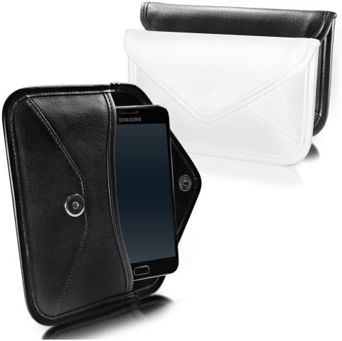 BoxWave Esetben Kompatibilis Nokia XL (Az által BoxWave) - Elite Leather Messenger, Táska, műbőr tok Boríték Design,