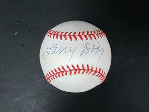 Larry Doby Aláírt Baseball Autogramot Auto PSA/DNS AK23310 - Dedikált Baseball