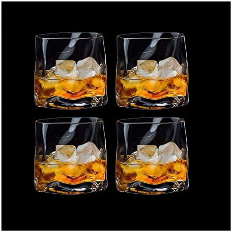 Háztartási boros pohár Vizet, Reteszek Szemüveg Régimódi Whiskys Üveg Szett (4) Bourbon Üveg/Koktél Pohár/Bar Whiskys