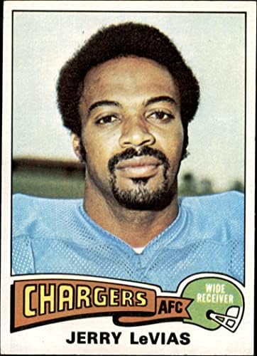 1975 Topps 181 Jerry LeVias San Diego Chargers (Foci Kártya) NM+ Töltő