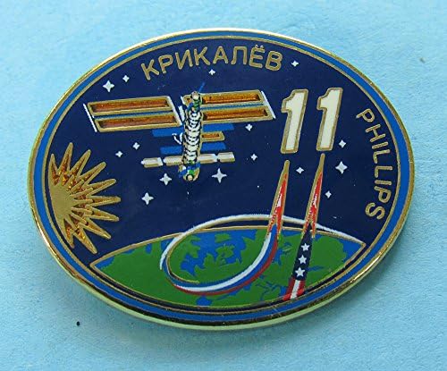 ISS Pin-Expedíció 11 Hivatalos NASA a Nemzetközi űrállomás Legénysége