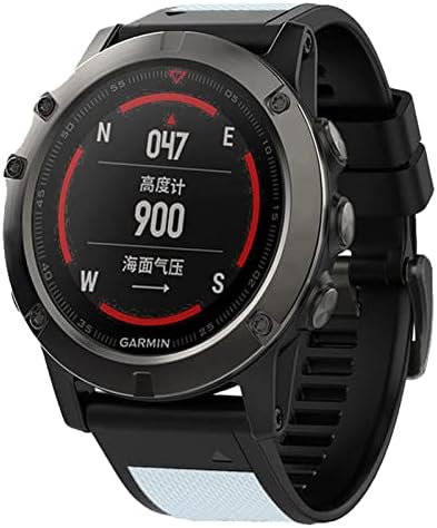 KQOO 26 22MM Szilikon gyorskioldó Watchbands Pántok A Garmin Fenix 6X 6 Pro Smart Óra Easyfit karkötő 5 5X Plusz 3HR