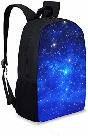 Aoopistc Galaxy Tér Hátizsák Gyerek Nagy, Könnyű Hátizsák, Kék, 17 Colos Rekesz Utazási Üzleti Laptop Táska Diák Iskolatáska