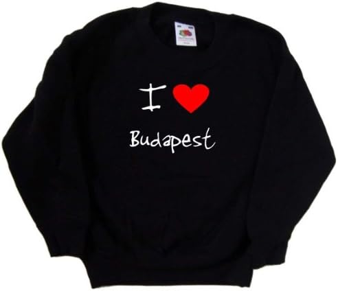 Szeretem A Szíved, Budapest Fekete Pulóver
