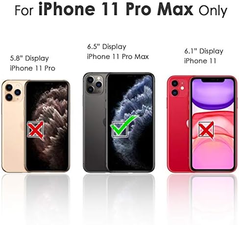 iPhone 11 Pro Max, Célja, Flip Pénztárca Telefon burkolata, A24338 Karácsonyi Lidércnyomás-24338