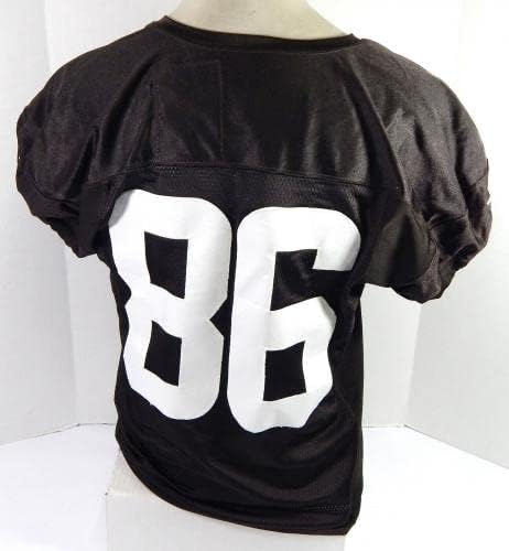 2019 Cleveland Browns 86-Os Játék Kibocsátott Fekete Gyakorlat Jersey 48 DP40855 - Aláíratlan NFL Játék Használt Mezek