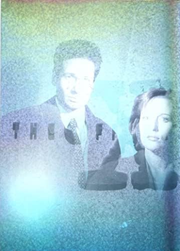 1996 X-F Mulder ügynök, Scully Ügynök 1 4-3-D Hologram Gyűjtő Trading Card