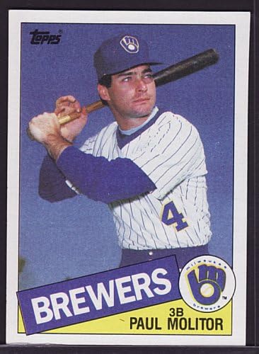 Topps Paul Molitor 1985 Baseball Kártya 522