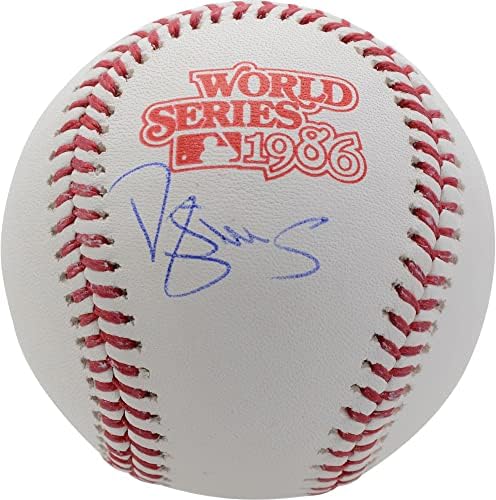Darryl Eper New York Mets Dedikált 1986-Os World Series Baseball - Dedikált Baseball