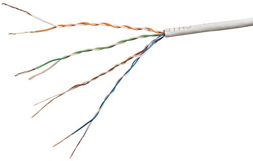 Monoprice Cat6 Ethernet Patch Kábel - 25 méter - Fehér | Snagless RJ45 Átállási 550MHz UTP CMR Kelő Névleges Tiszta,
