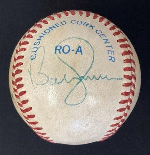 George Steinbrenner Aláírt Yankees Baseball Legenda P Rizzuto +2 Autogramot SZÖVETSÉG - Dedikált Baseball